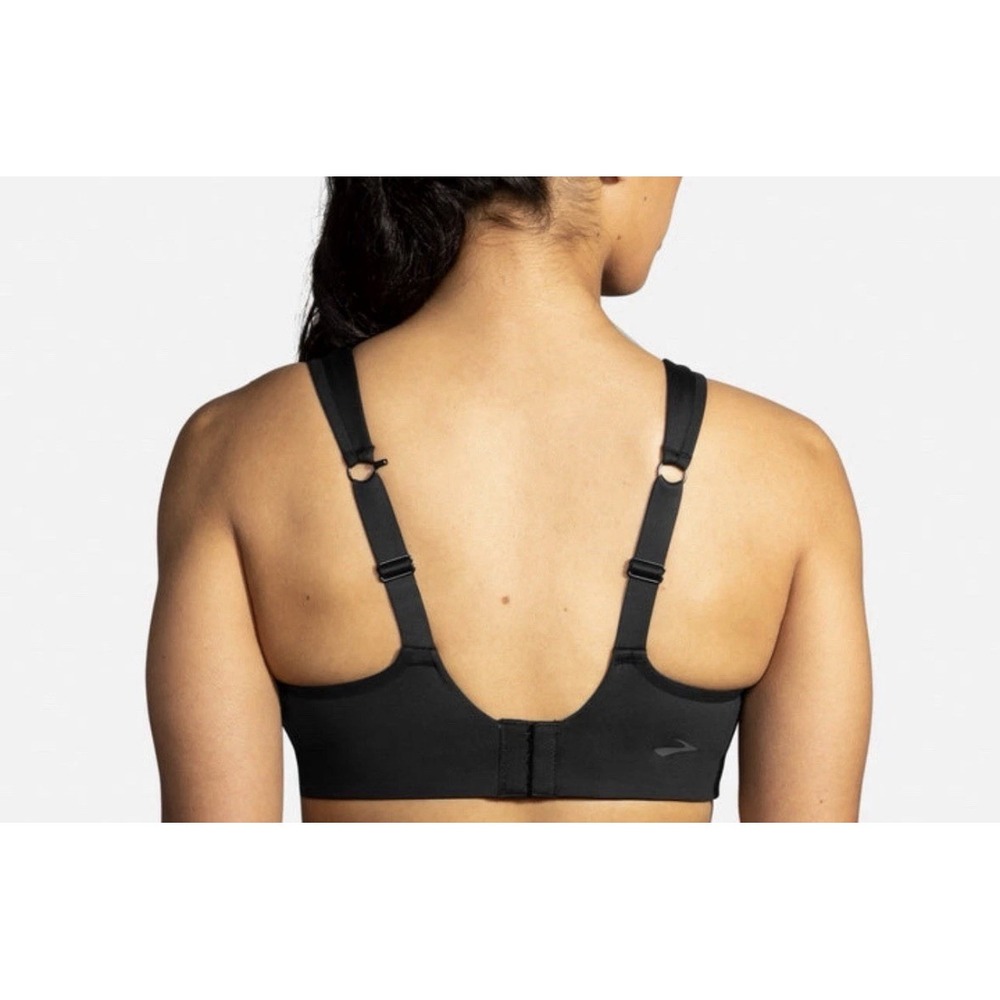 Brooks Women's Drive Convertible Run Sports Bra Color Black 350081001 Size 40DD - Picture 2 of 8